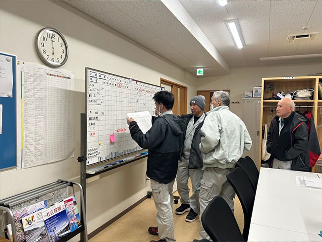 電気設備工事の写真