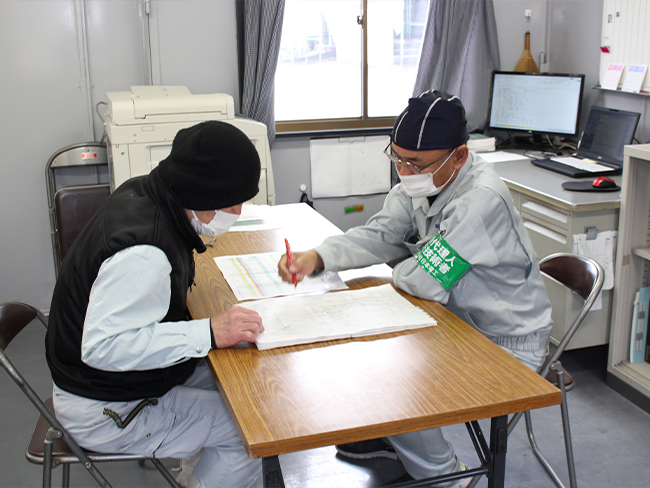 電気設備工事の写真