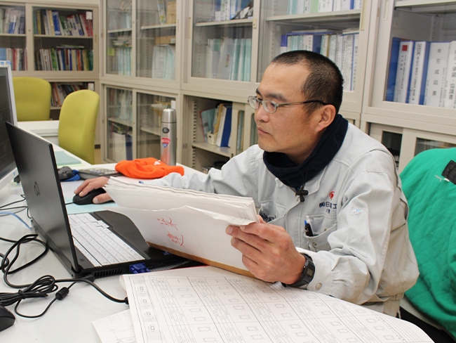 電気設備工事の写真