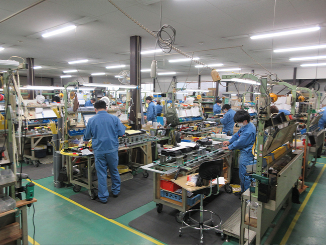 電設盤製造の写真
