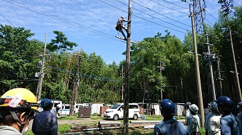 大分県電気工事業工業組合主催の安全研修会に参加しました。